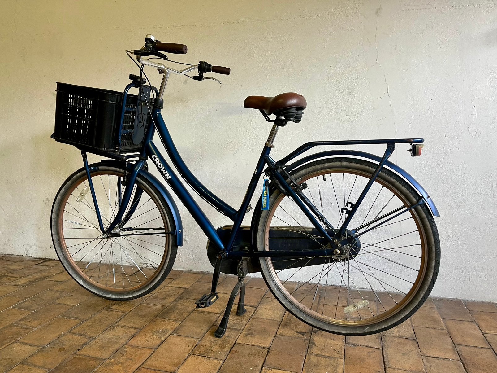 Fiets in superbe staat - 28 inch wielen - incl. mandje, Fietsen en Brommers, Ophalen, Schijfrem, Versnellingen