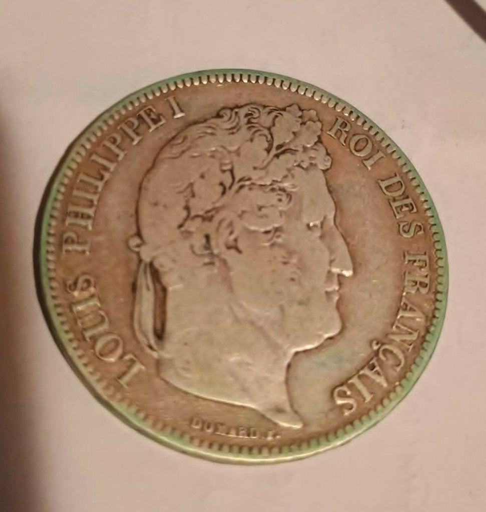 5 francs Louis-Philippe 1er en argent de 1841, Verzenden, Frankrijk, Setje, Zilver