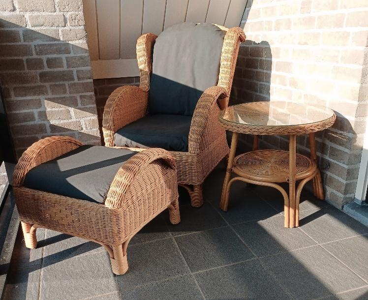 rotan relax fauteuil, Ophalen, Rotan