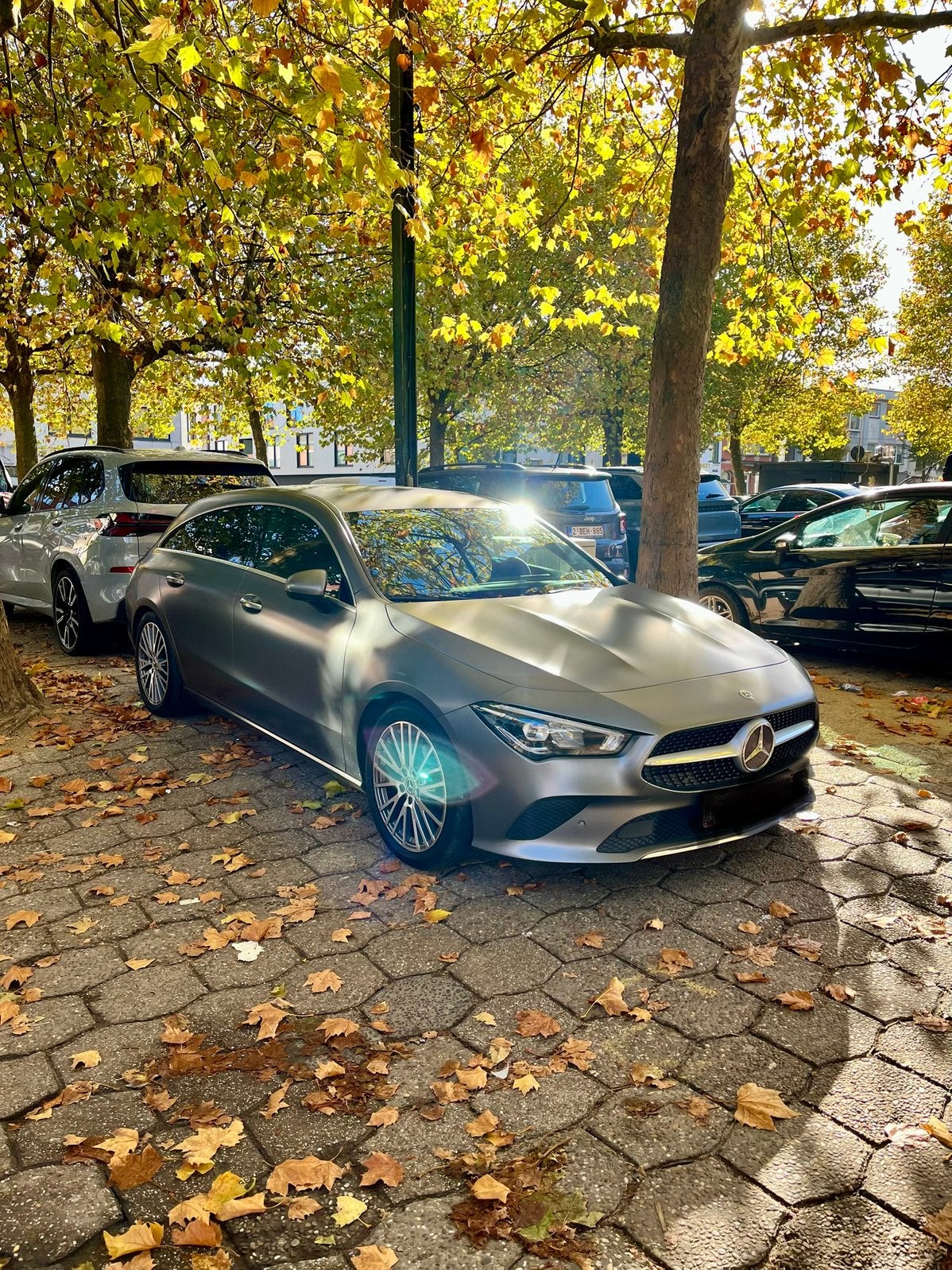 Mercedes CLA 180 Shooting brake, Auto's, CLA, Zwart, Leder, Break