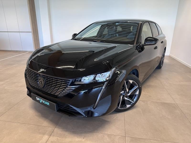 Peugeot 308 SW ALLURE 1.2 HYBRID 136 e-DSC6, Auto's, Peugeot, 1199 cc, 136 pk, Zwart, Bedrijf