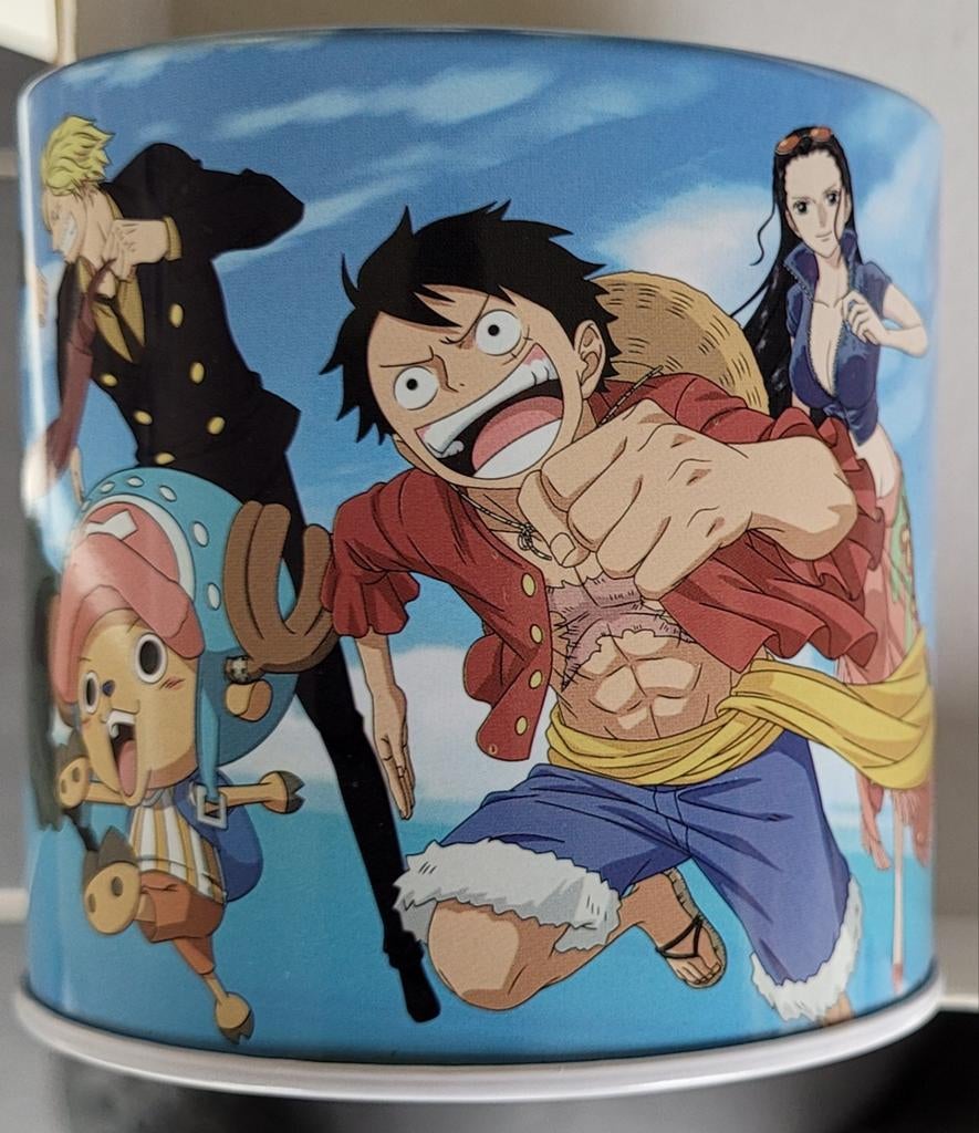 One Piece: blikken pennenhouder, Ophalen of Verzenden, Zo goed als nieuw