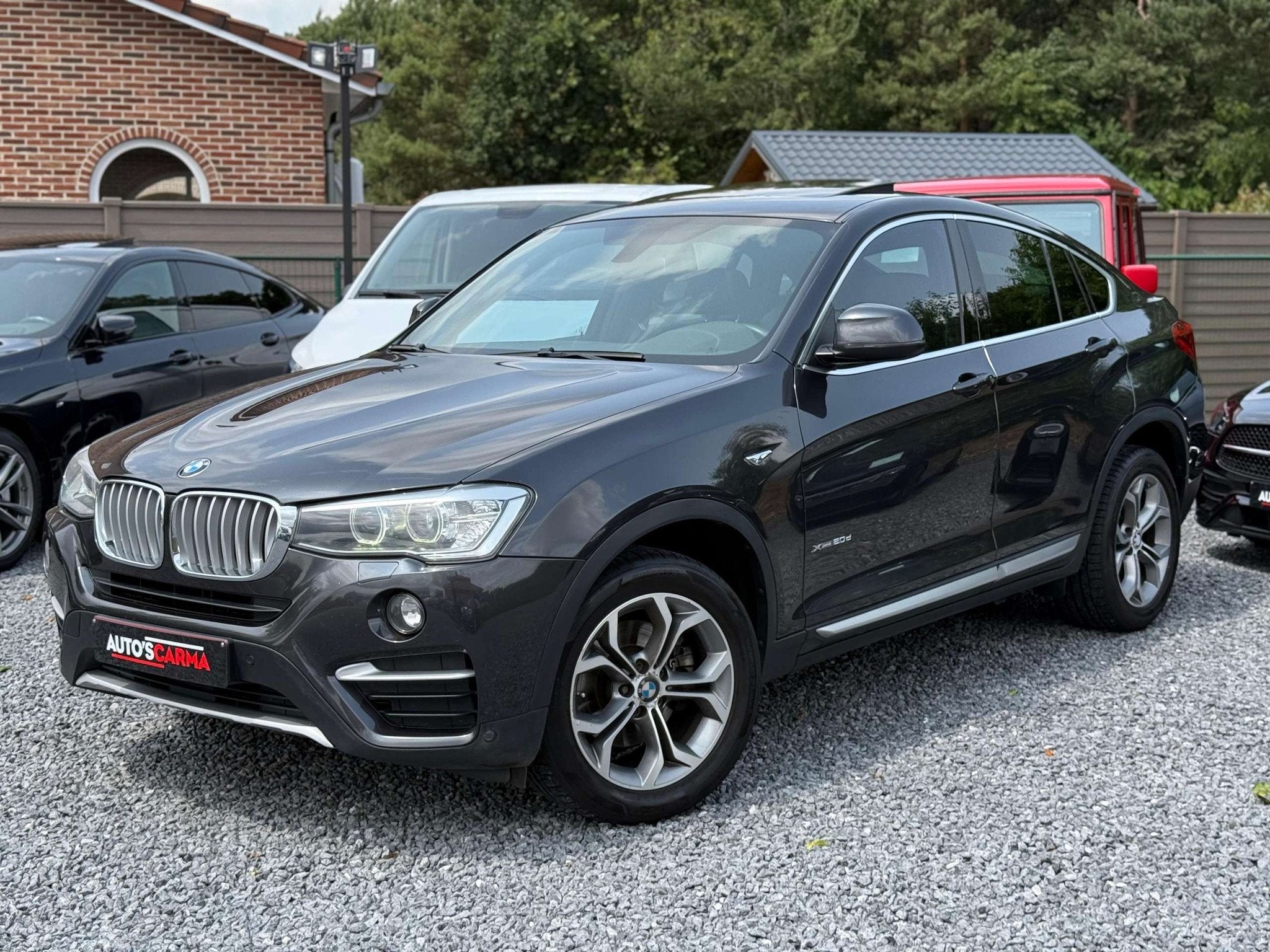BMW X4 2.0 dA xDrive20 X-line full opties zuinige SUV GRT, Autos, BMW, Cuir, Argent ou Gris, Achat, 143 kW
