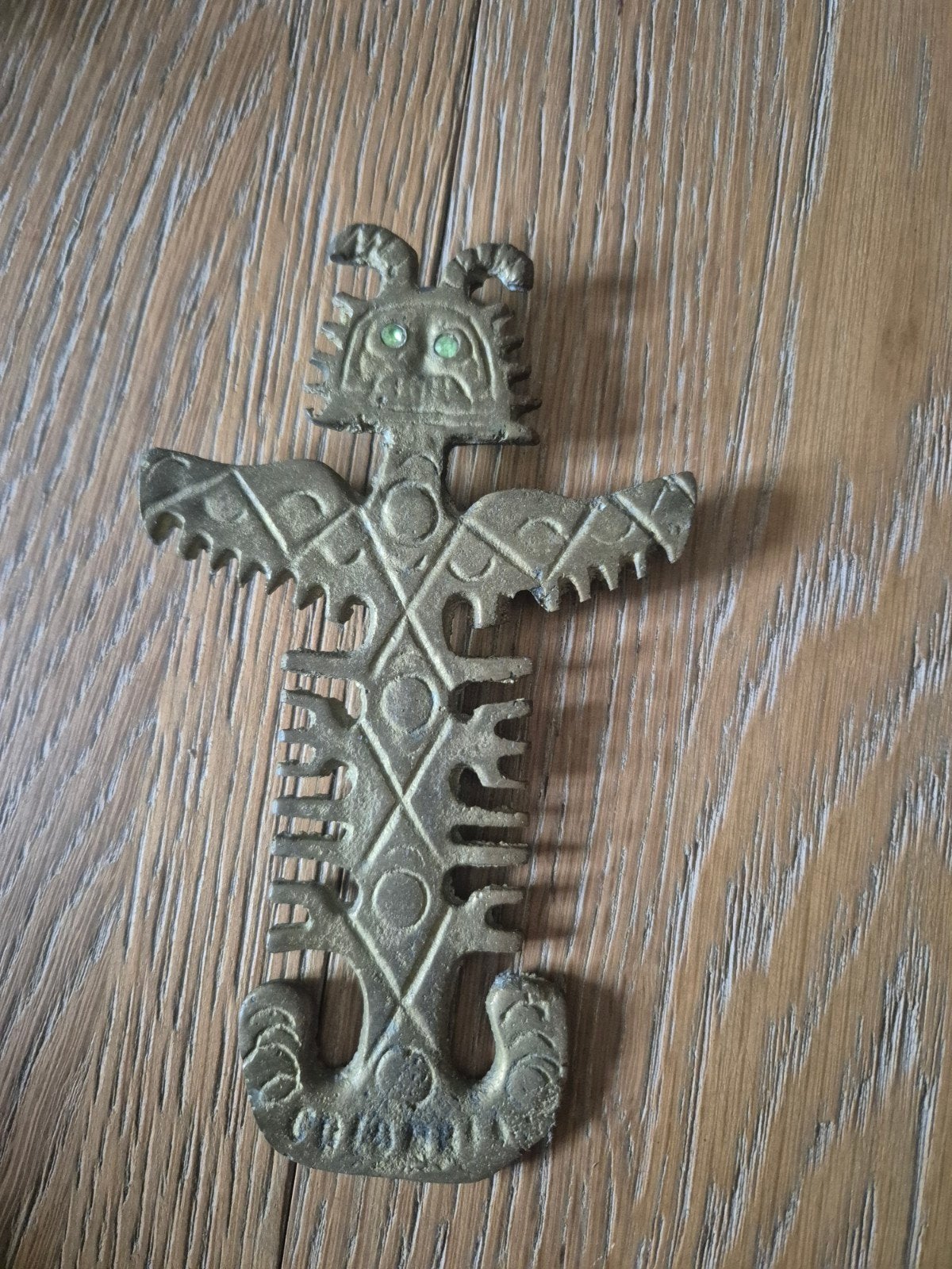 vintage azteken ritueel mes, Antiquités & Art, Enlèvement ou Envoi