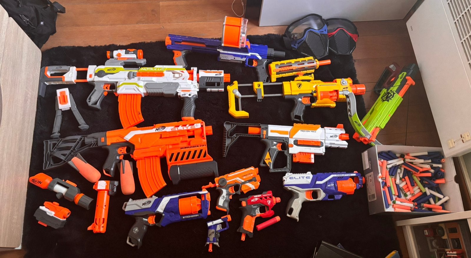 Lot Nerf geweren, Ophalen, Zo goed als nieuw