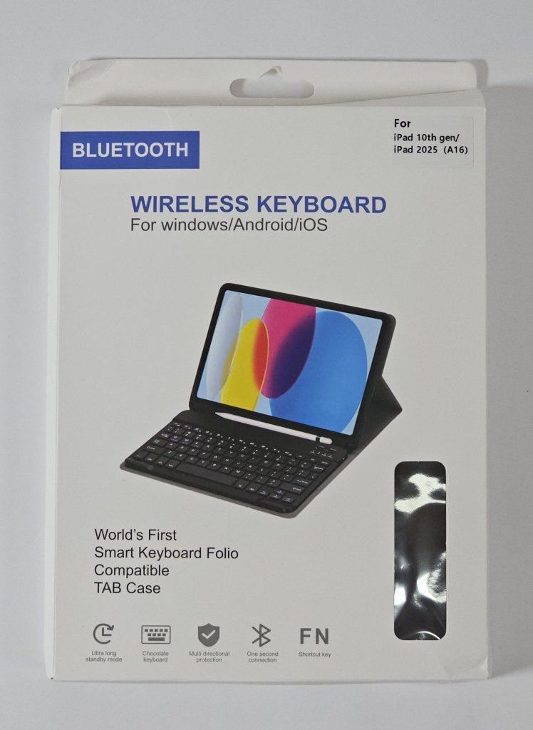 KeyboardCover voor iPad 10 (2022) & A16 (2025) | Nieuw, Computers en Software, Tablet-hoezen, Niet ingevuld, Niet ingevuld, Niet ingevuld