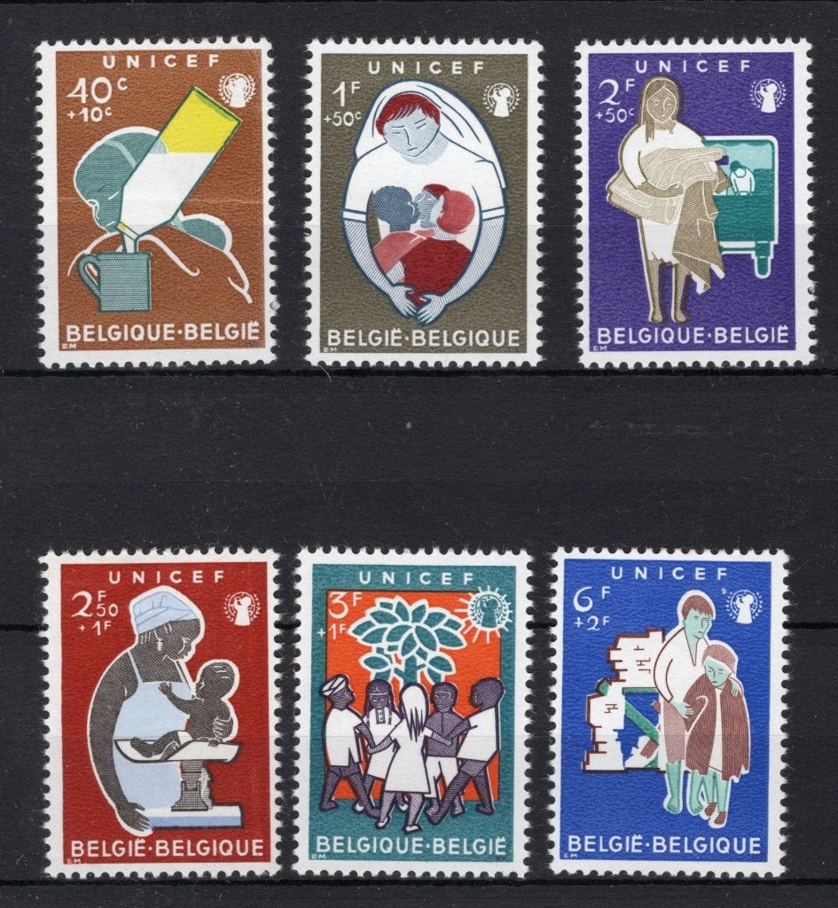 (B) 1153/1158 MNH 1960 - UNICEF., Verzenden, Postfris, Postfris
