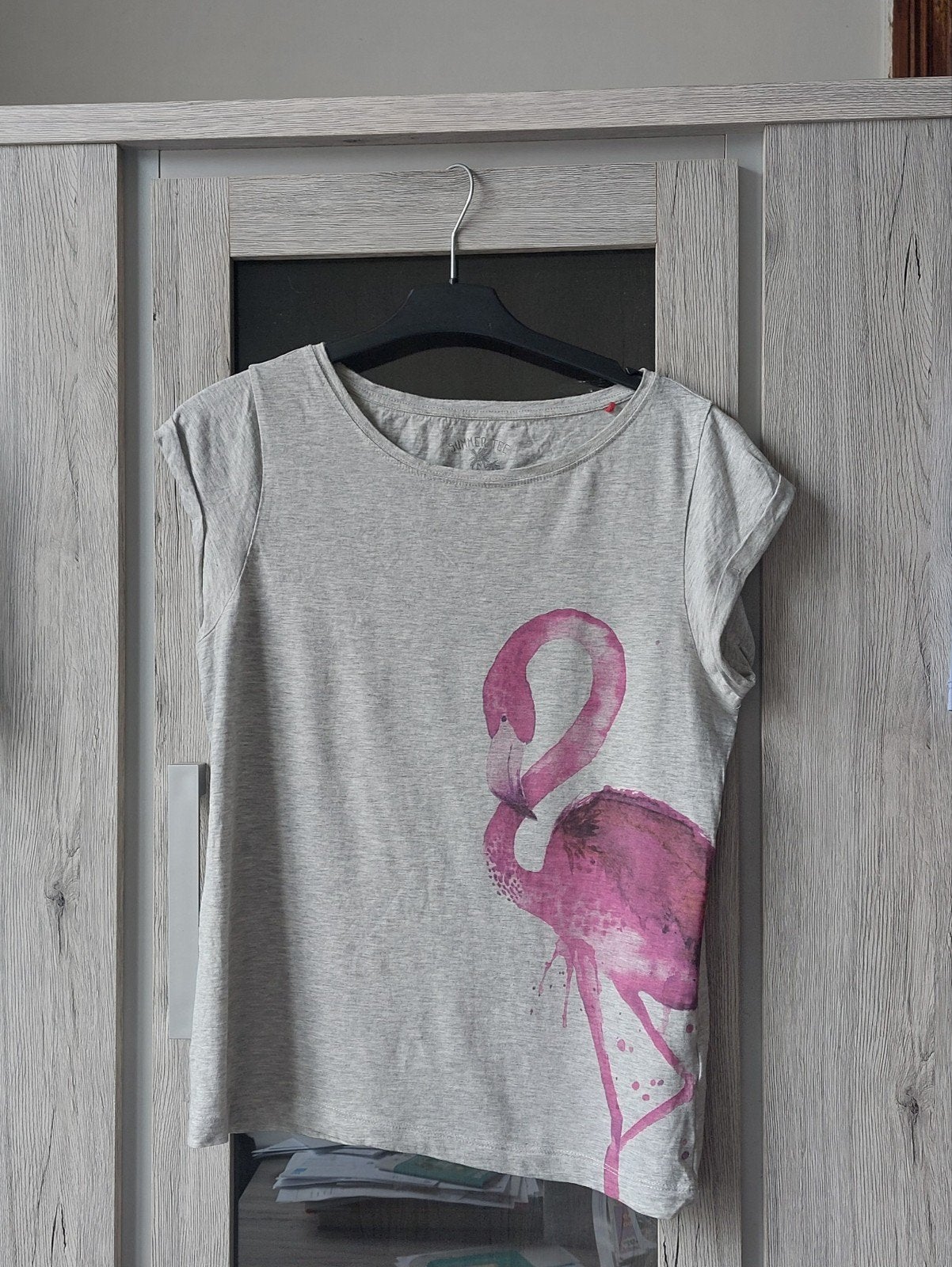 T-shirt EDC by Esprit taille M, Zo goed als nieuw, Korte mouw, Grijs, EDC