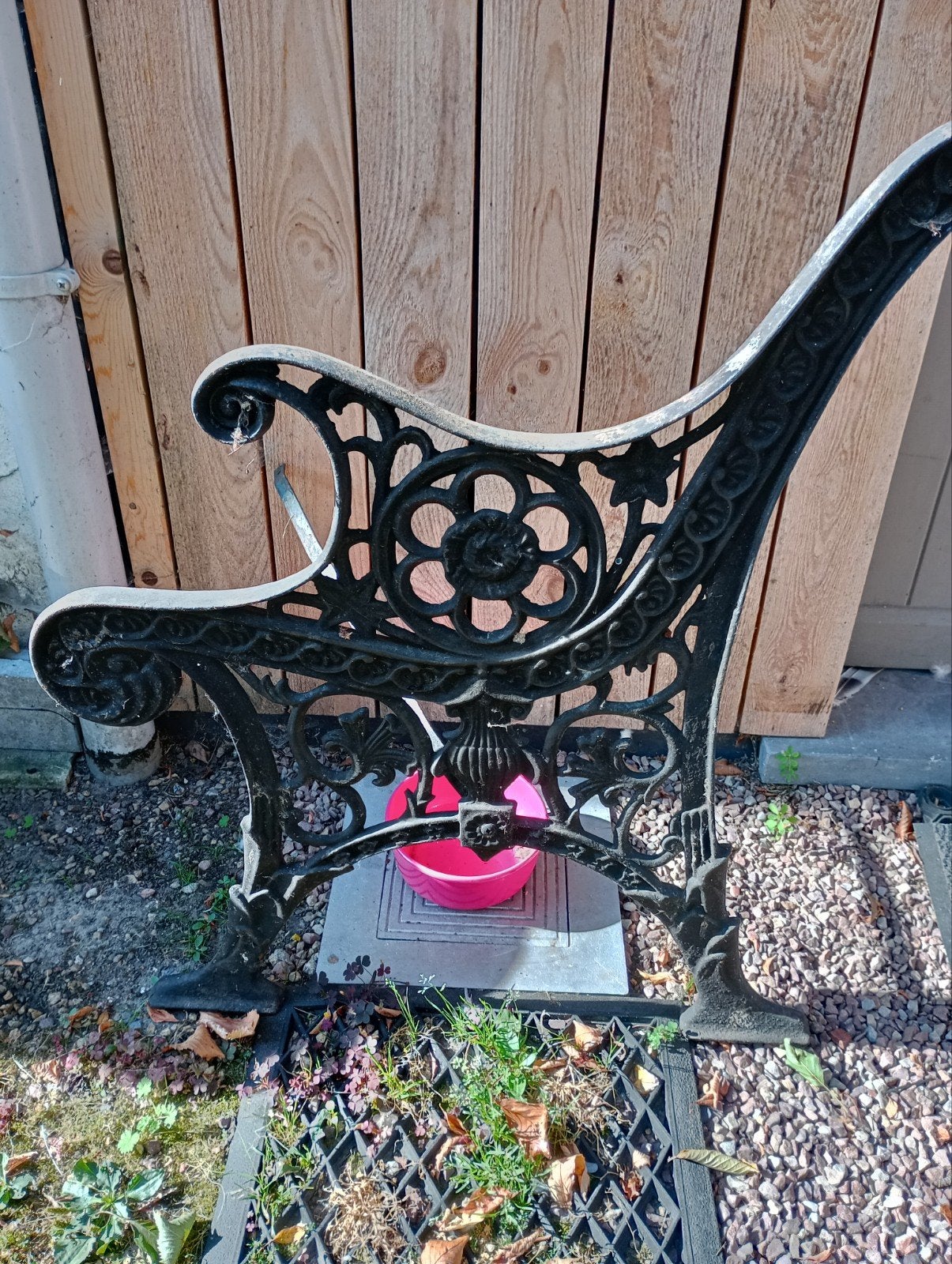 gietijzeren bankpotten, Tuin en Terras, Tuinbanken, Ophalen
