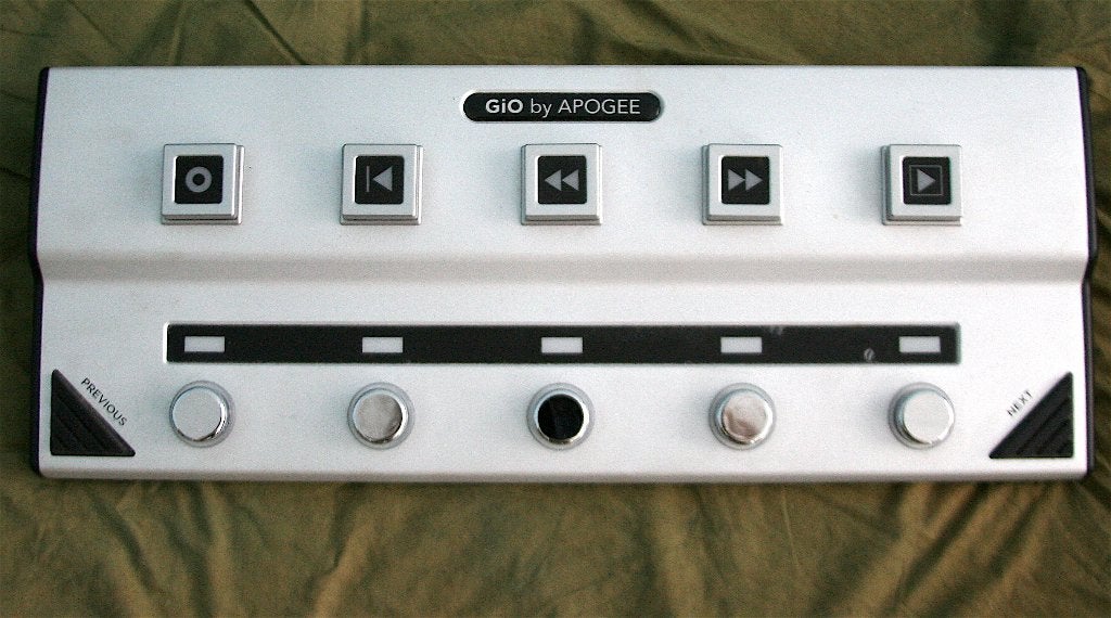 Contrôleur USB/interface audio GiO by APOGEE pour guitare, Musique & Instruments, Équipement Midi, Enlèvement ou Envoi, Utilisé