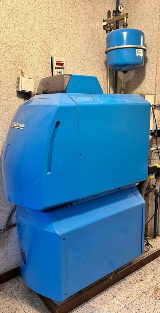 Buderus GB125 plus condensatie-olie, Ophalen, Zo goed als nieuw, Radiator, Hoog rendement (Hr)
