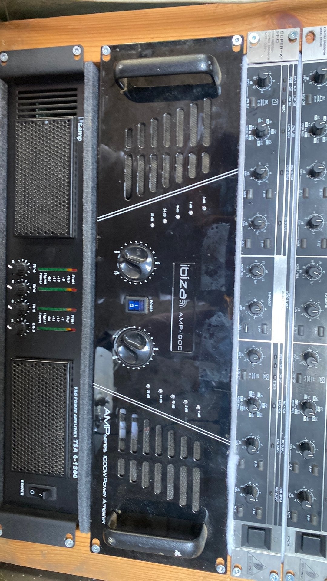Ibiza amp-1000, Overige merken, Gebruikt, Ophalen of Verzenden, 120 watt of meer