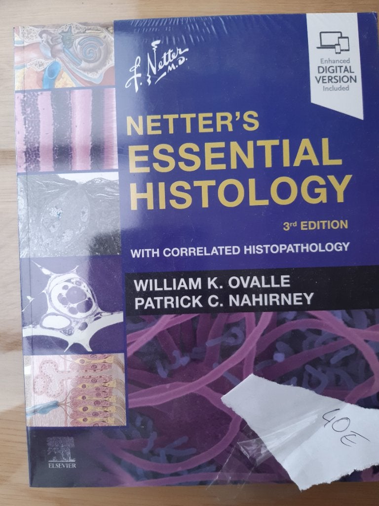 Netter´s essential histology, Boeken, Overige wetenschappen, Nieuw, Ophalen of Verzenden, Ovalle, Nahipney