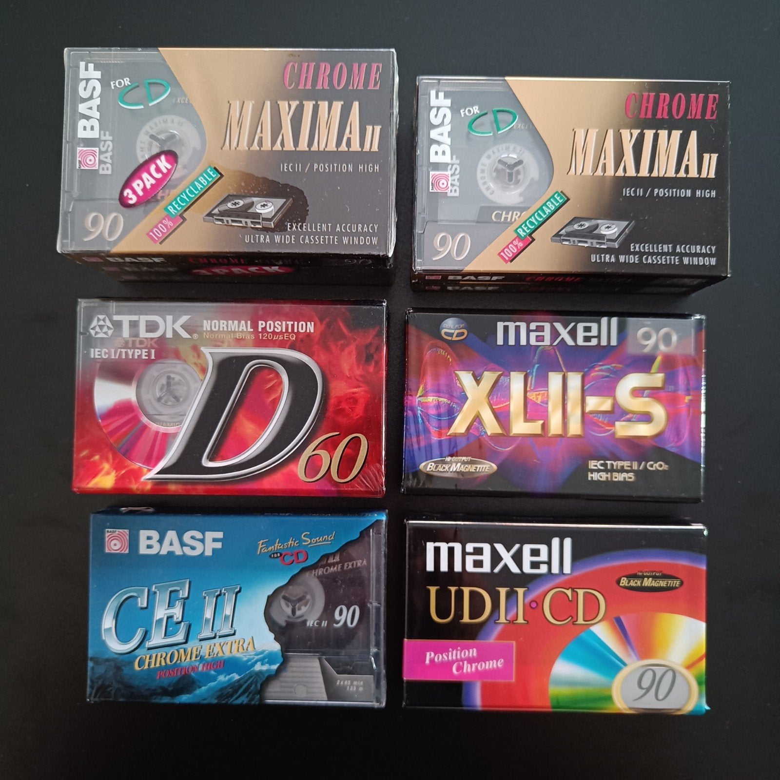 Nouvelles sangles de cassette non ouvertes - 10 pièces., Enlèvement ou Envoi, Neuf, dans son emballage, 2 à 25 cassettes audio