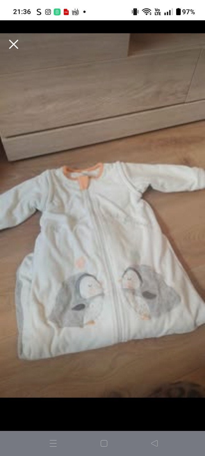 winter baby slaapzak maat 90cm, Kinderen en Baby's, Ophalen, Slaapzak