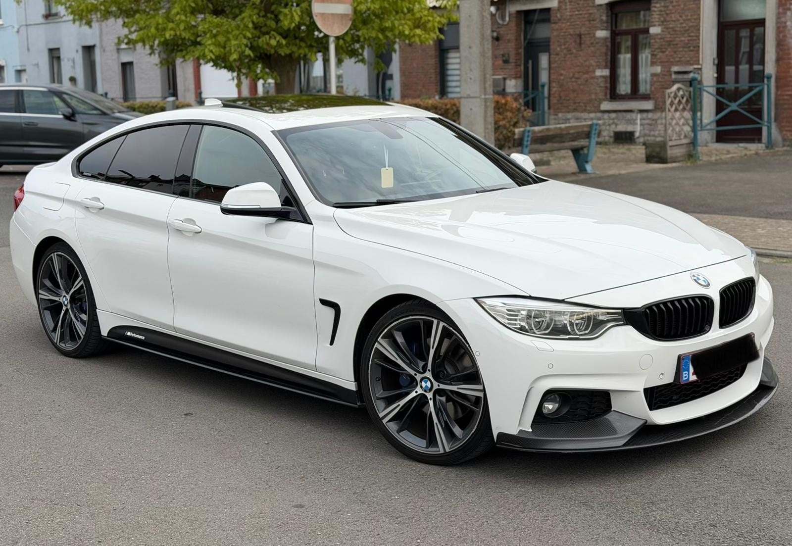 Bmw 420d 190Ch 2016 Euro6b / Full Pack M, Auto's, Automaat, Elektrische buitenspiegels, Wit, 4 Reeks
