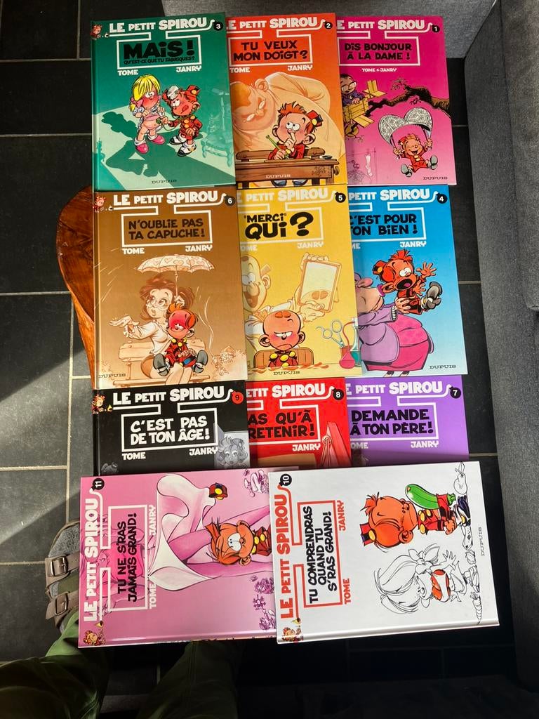 Le Petit Spirou - série complète - T1 à T11, Complete serie of reeks, Ophalen of Verzenden, Gelezen
