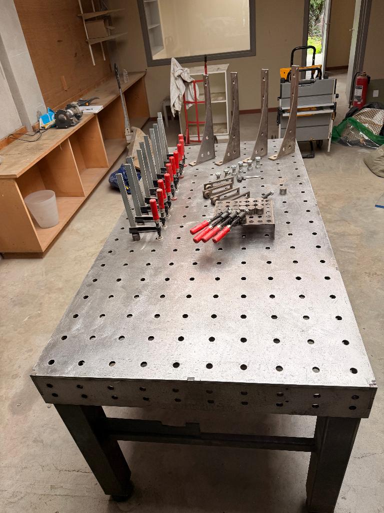 lastafel 2000x1000, Ophalen, Gebruikt