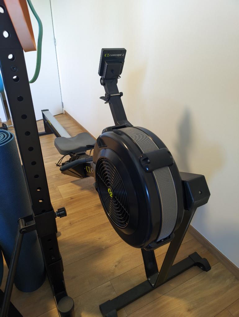 Concept2 PM5 Model D - roeitrainer - zo goed als nieuw, Rameur, Comme neuf, Enlèvement, Métal