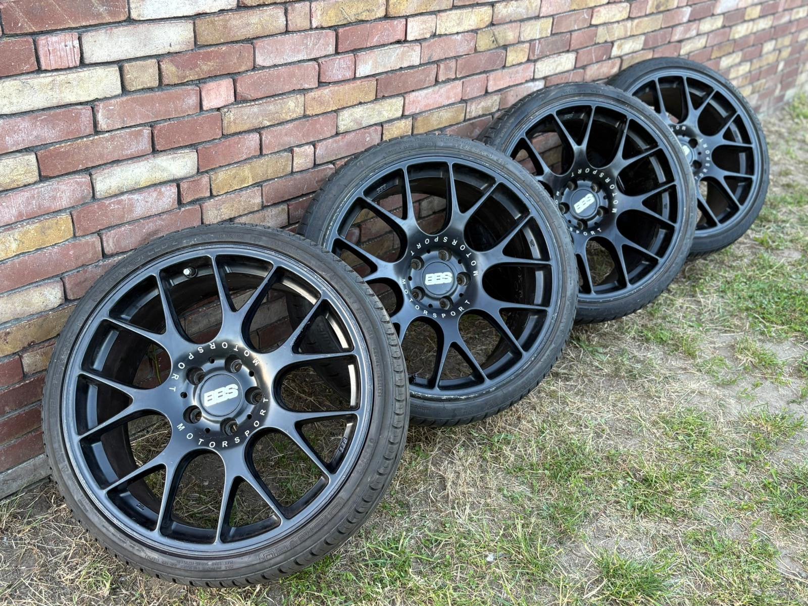 Bbs bmw 19inch 5x120 velgen met banden, Auto-onderdelen, Banden en Velgen, Ophalen, Band(en)