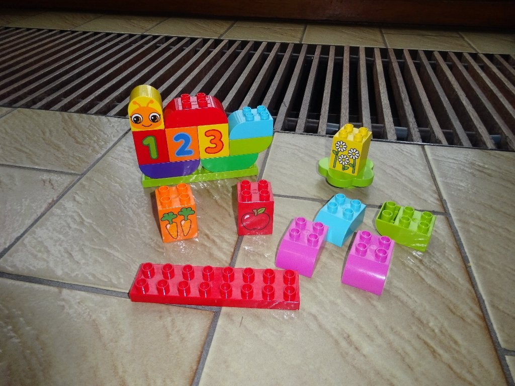 Caterpillar Duplo, Enlèvement ou Envoi, Ensemble complet, Comme neuf, Duplo
