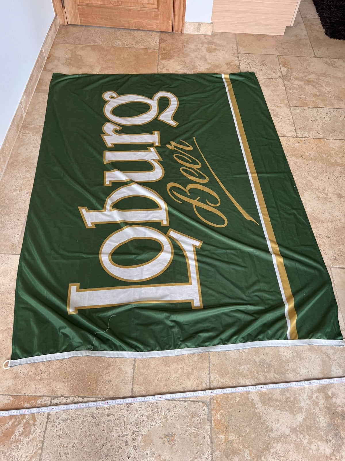 Vintage vlag loburg, Ophalen of Verzenden, Zo goed als nieuw