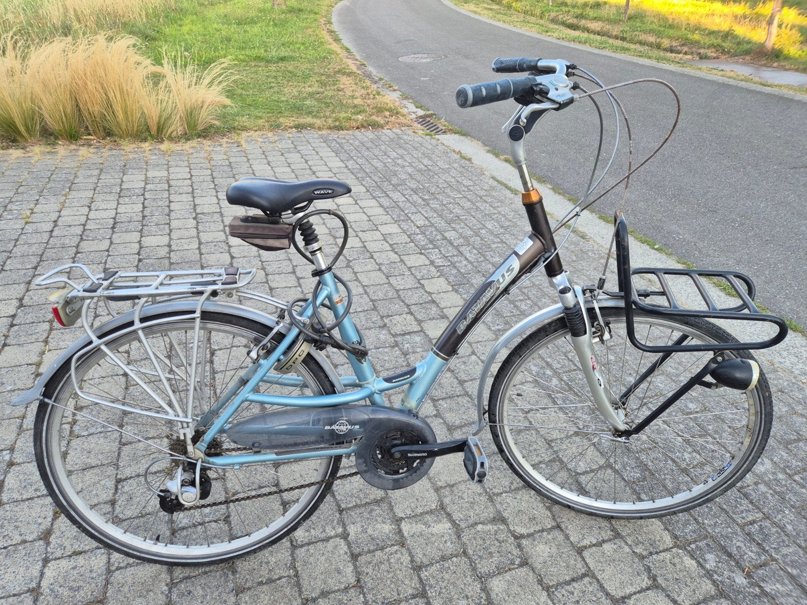 Batavus stadsfiets dames, maat S/M, Fietsen en Brommers, Ophalen, Gebruikt, Velgrem, 47 tot 50 cm