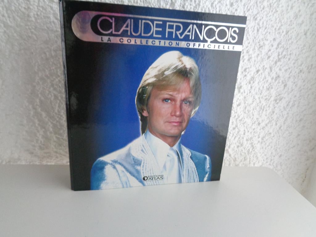 Classeur Claude François vide, Collections, Envoi, Comme neuf, Autres types
