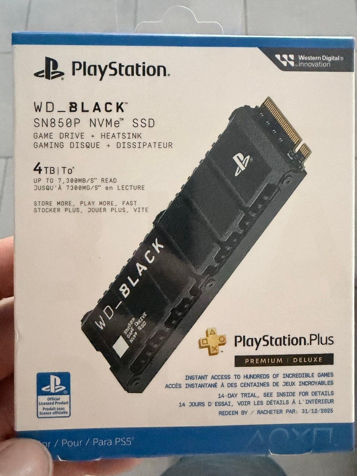 Disque ssd 4T, Ophalen of Verzenden, Zo goed als nieuw