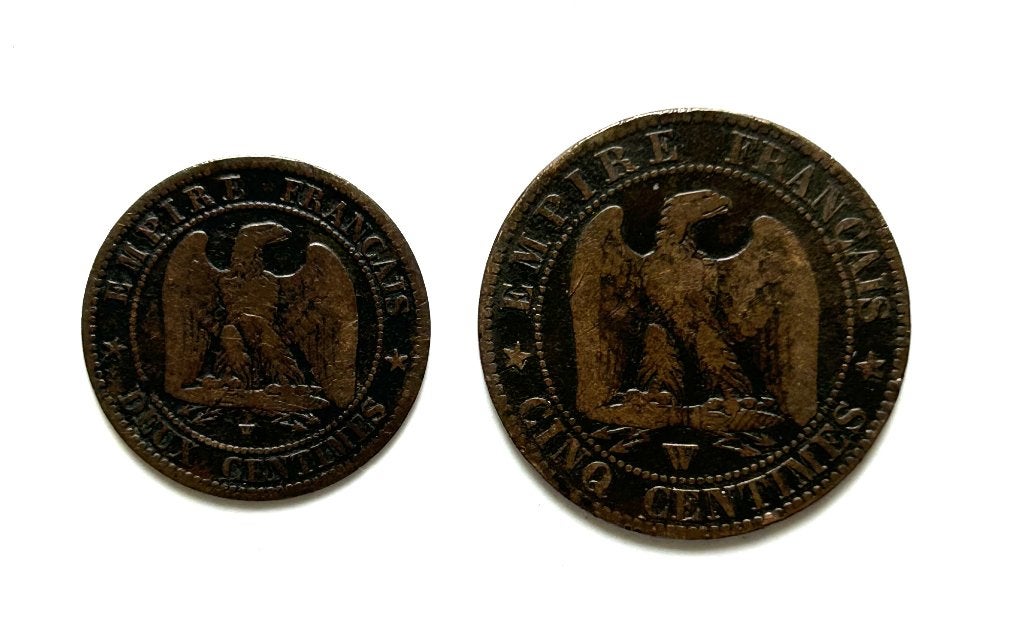 Frankrijk, 1853, Ophalen of Verzenden, Frankrijk, Losse munt