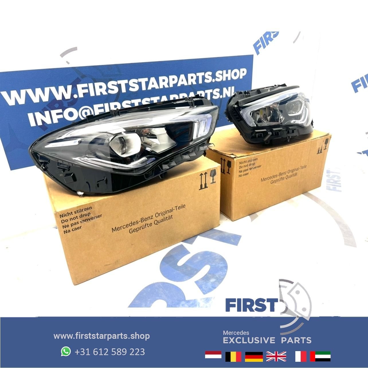 W118 LED High Performance KOPLAMPEN Mercedes CLA 2018-2022 L