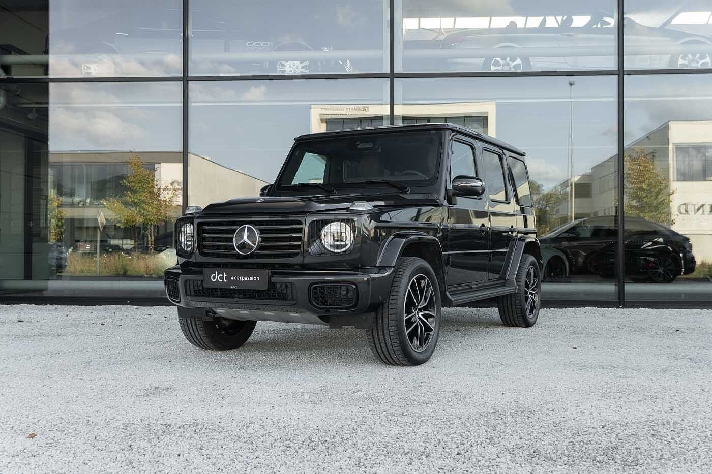 Mercedes-Benz G-Class 450 D AMG 20' Wheels-Burmester-360°-D, Auto's, Automaat, Gebruikt, G-Klasse, Zwart
