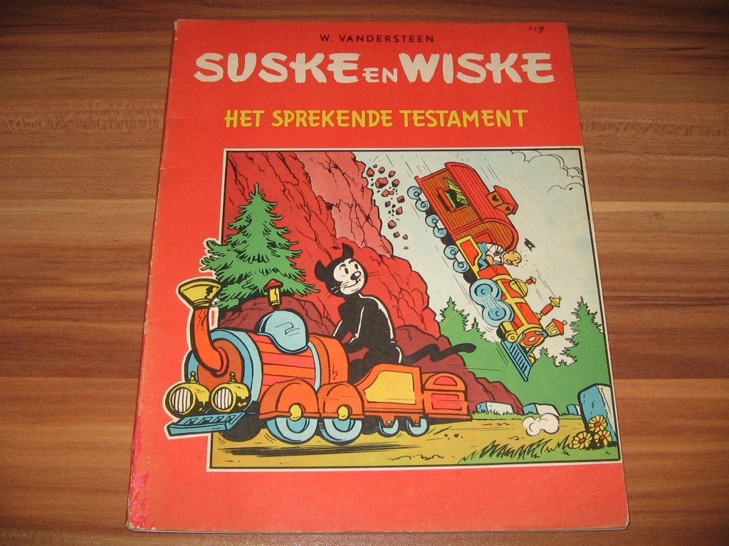 Suske en Wiske nr 32 : Het sprekende testament 1 druk, Une BD, Enlèvement ou Envoi, Willy Vandersteen