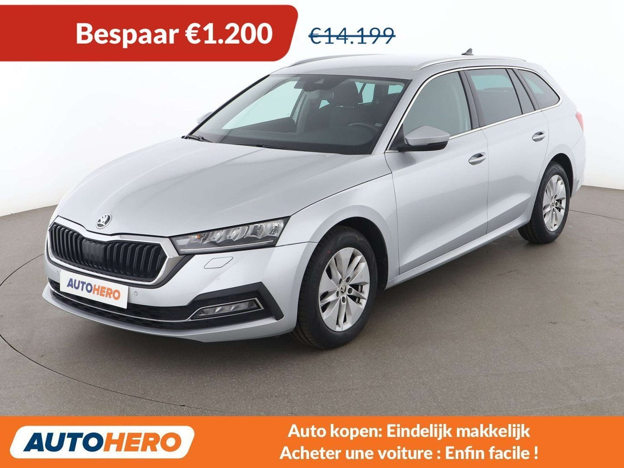Skoda Octavia 2.0 TDI Ambition, Autos, Argent ou Gris, Achat, Noir, 5 portes