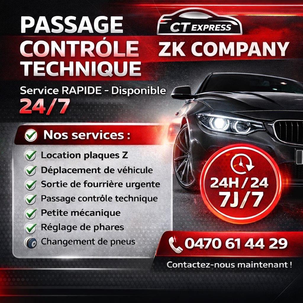 Plaques Z, Enlèvement, Comme neuf