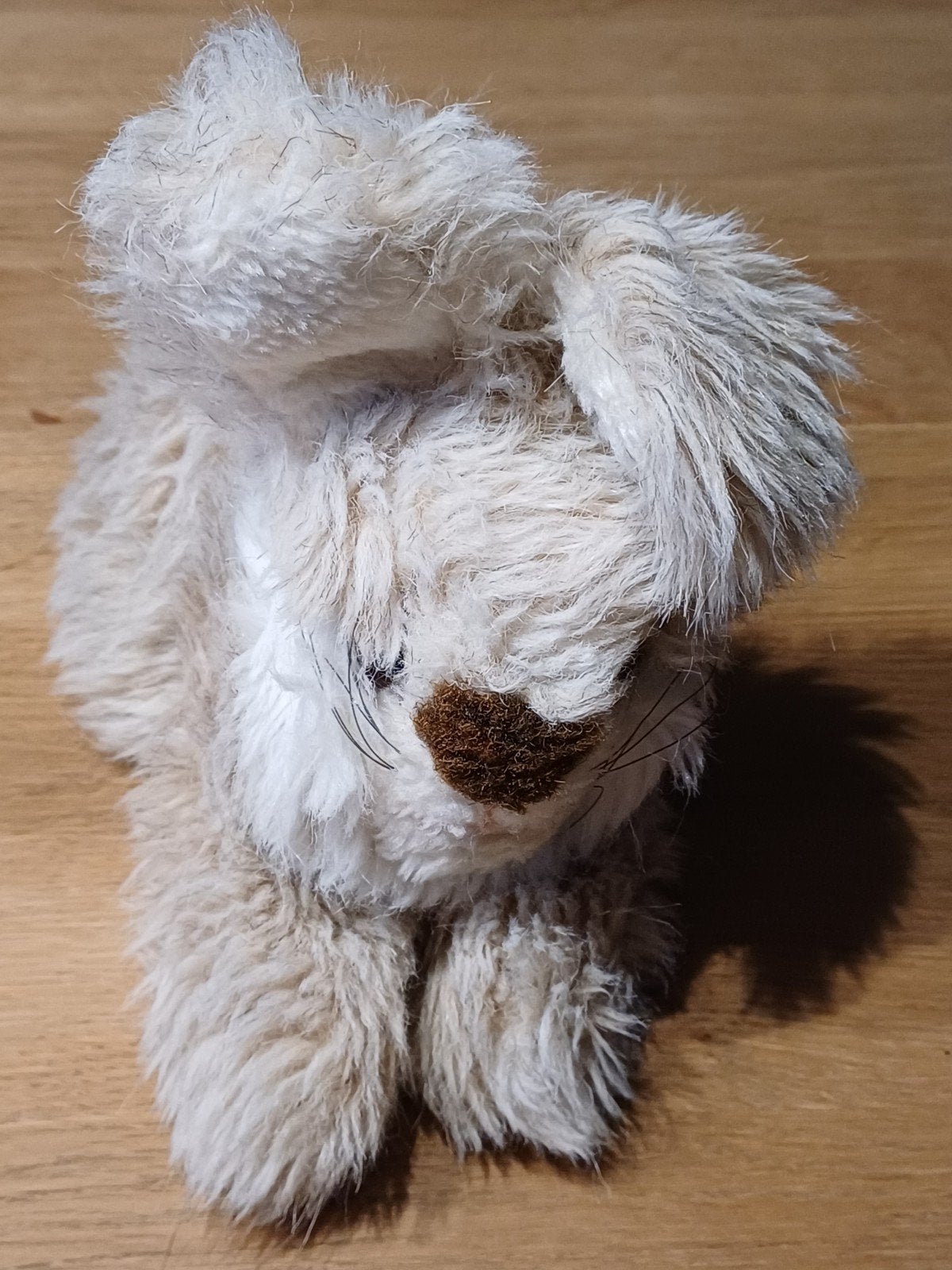 Lapin Steiff avec bouton et bannière, Enlèvement ou Envoi
