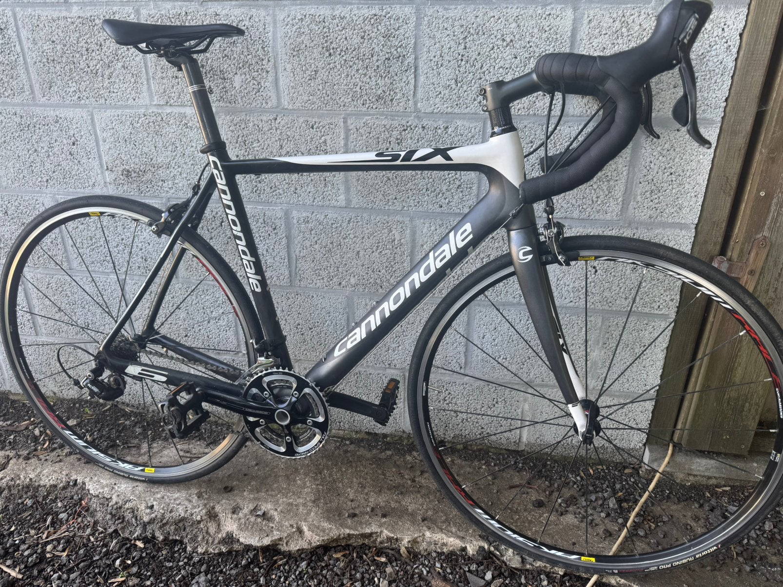 Vélo de course Cannondale six, Vélos & Vélomoteurs, Autres marques, Enlèvement, Utilisé, 15 à 20 vitesses