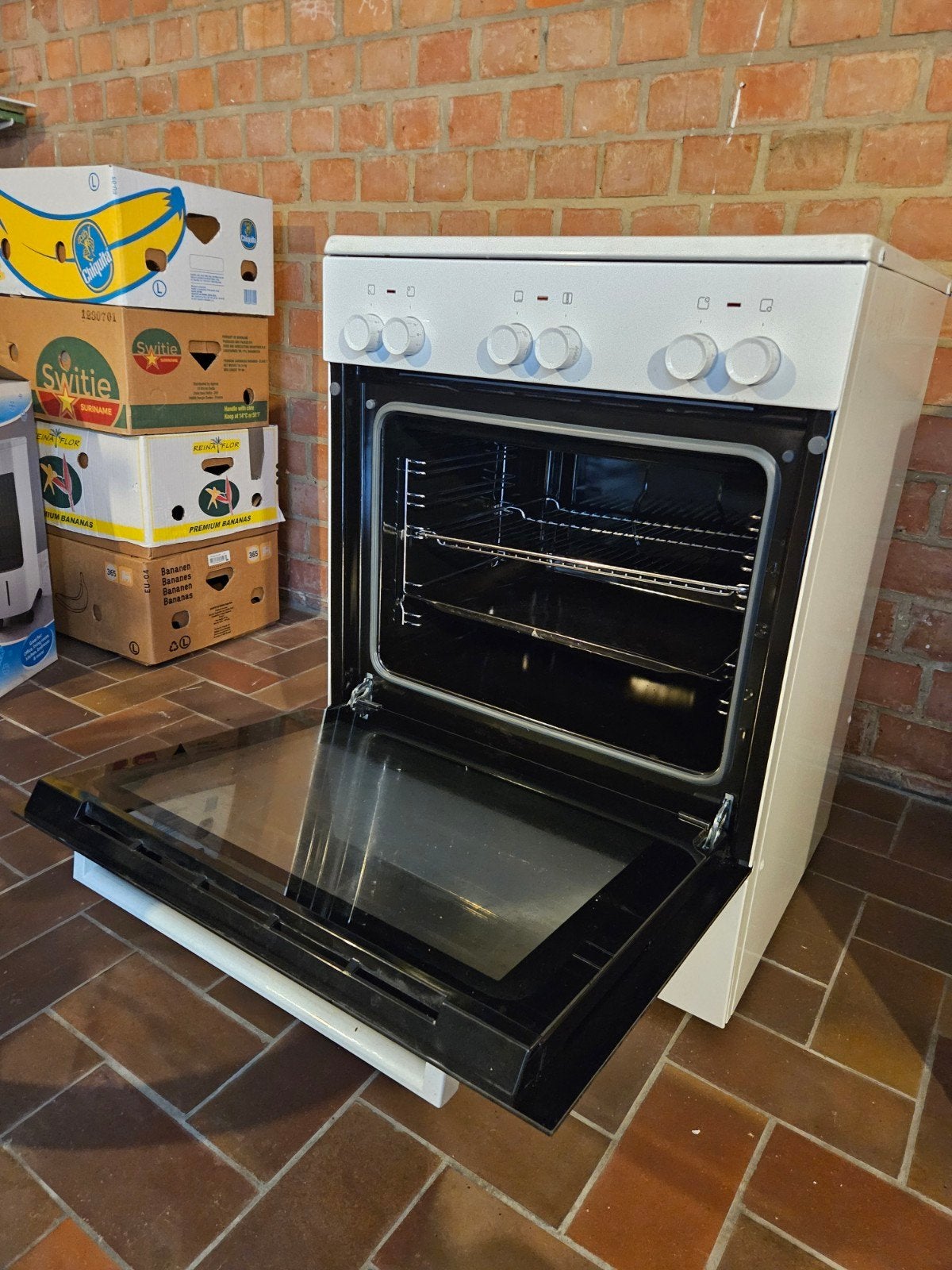 Oven met kookplaten te koop, merk Bosch, Ophalen, Gebruikt, Oven, 60 cm of meer