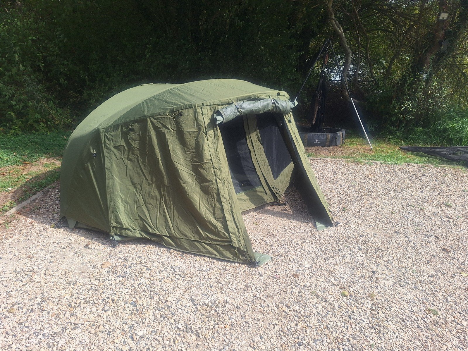kampa carp air 1 nieuwstaat, Ophalen