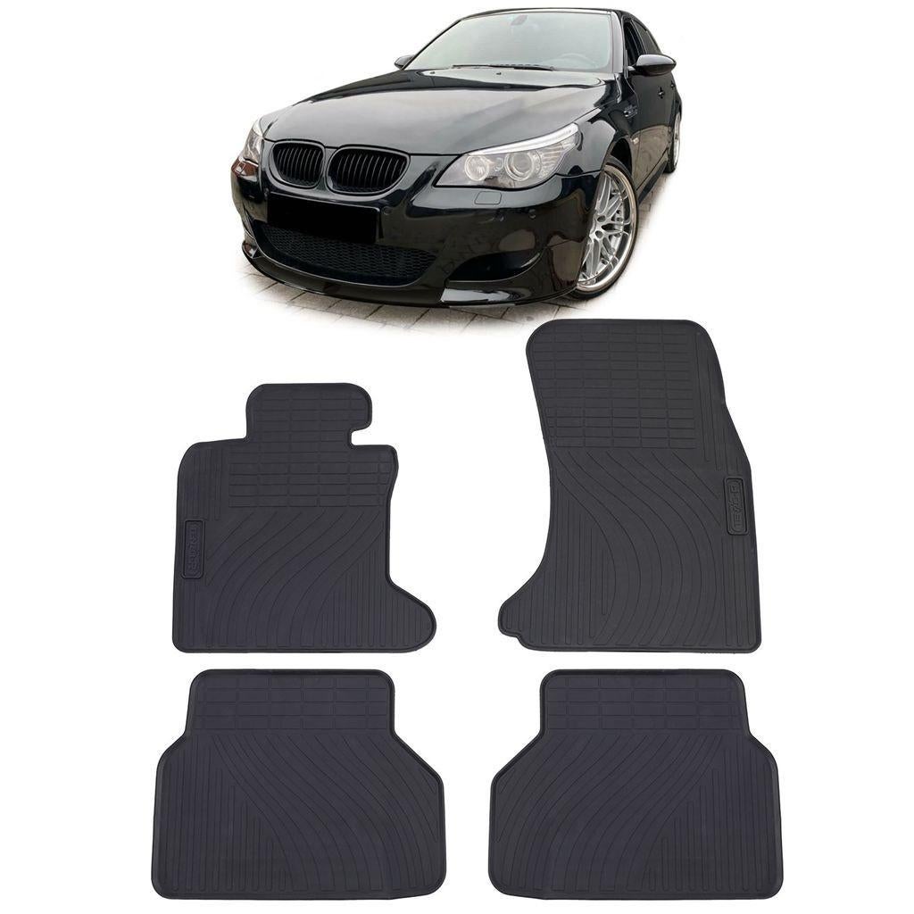 Premium Rubber Automatten Zwart Voor BMW 5 Serie E60 & E61, Verzenden