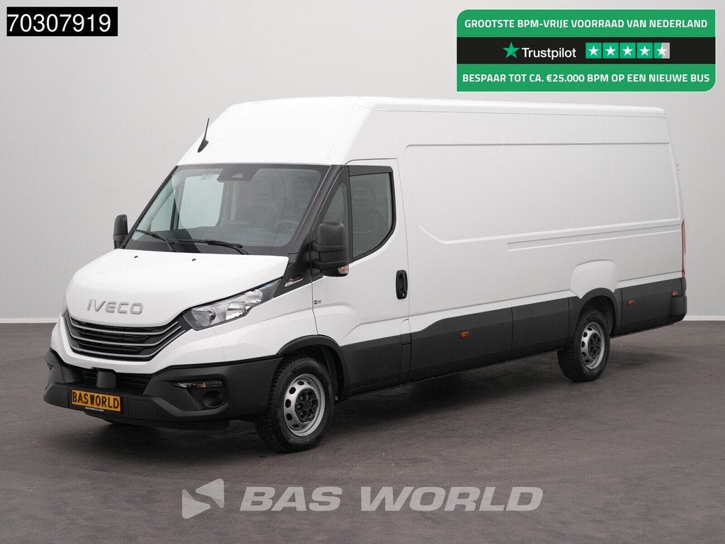 Iveco Daily 35S18 3.0L Automaat L3H2 180PK ACC Airco Cruise, Autos, Neuf, Achat, Euro 6, Entreprise