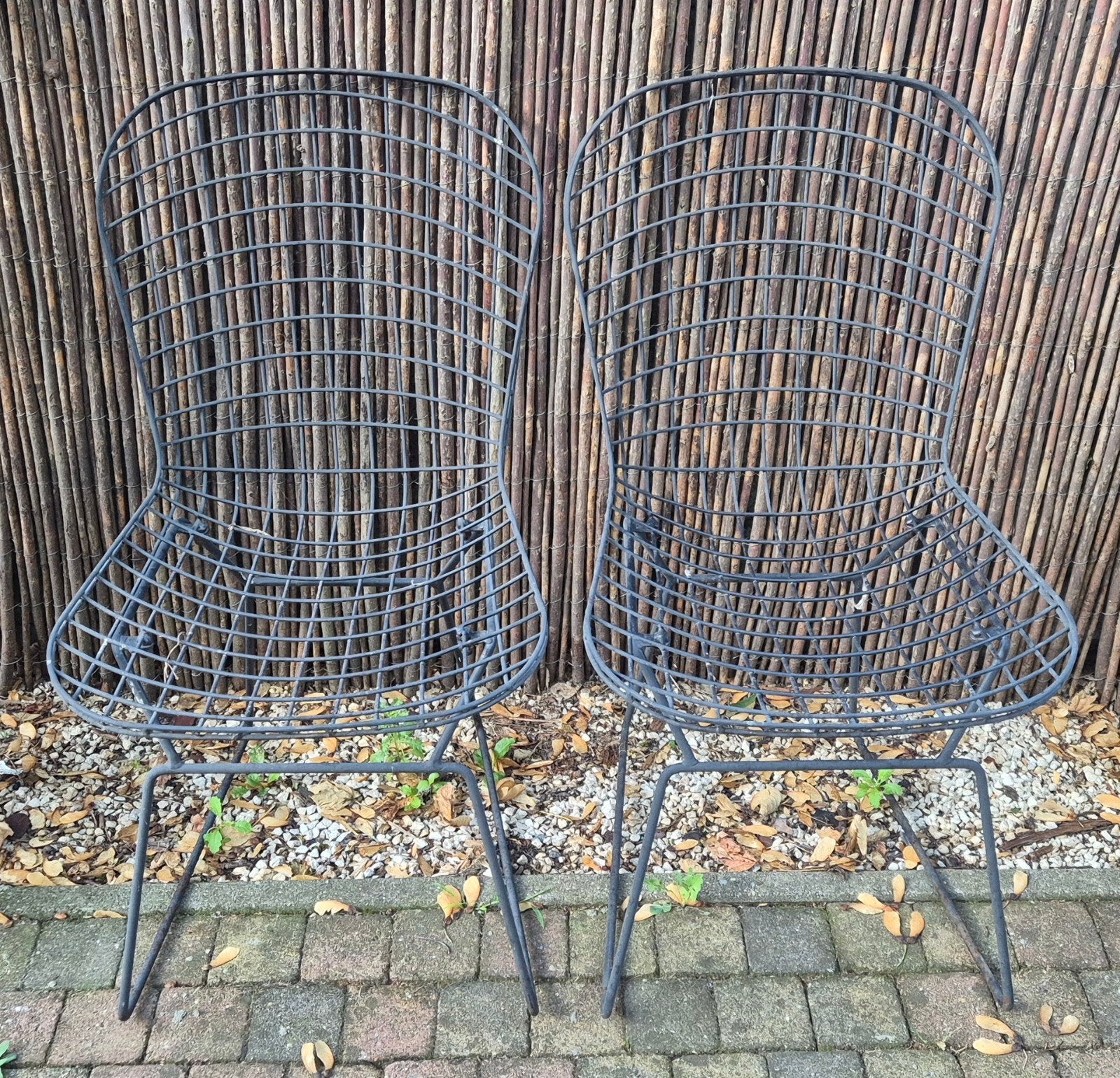 stoelen, Ophalen, Gebruikt, Metaal