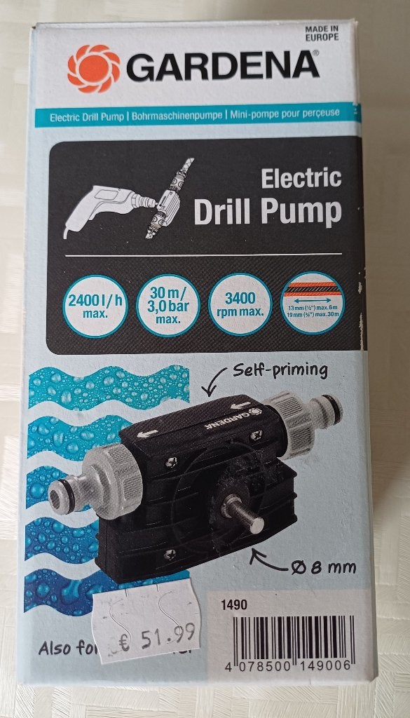 Waterpomp Gardena, Ophalen, Nieuw, Elektrisch