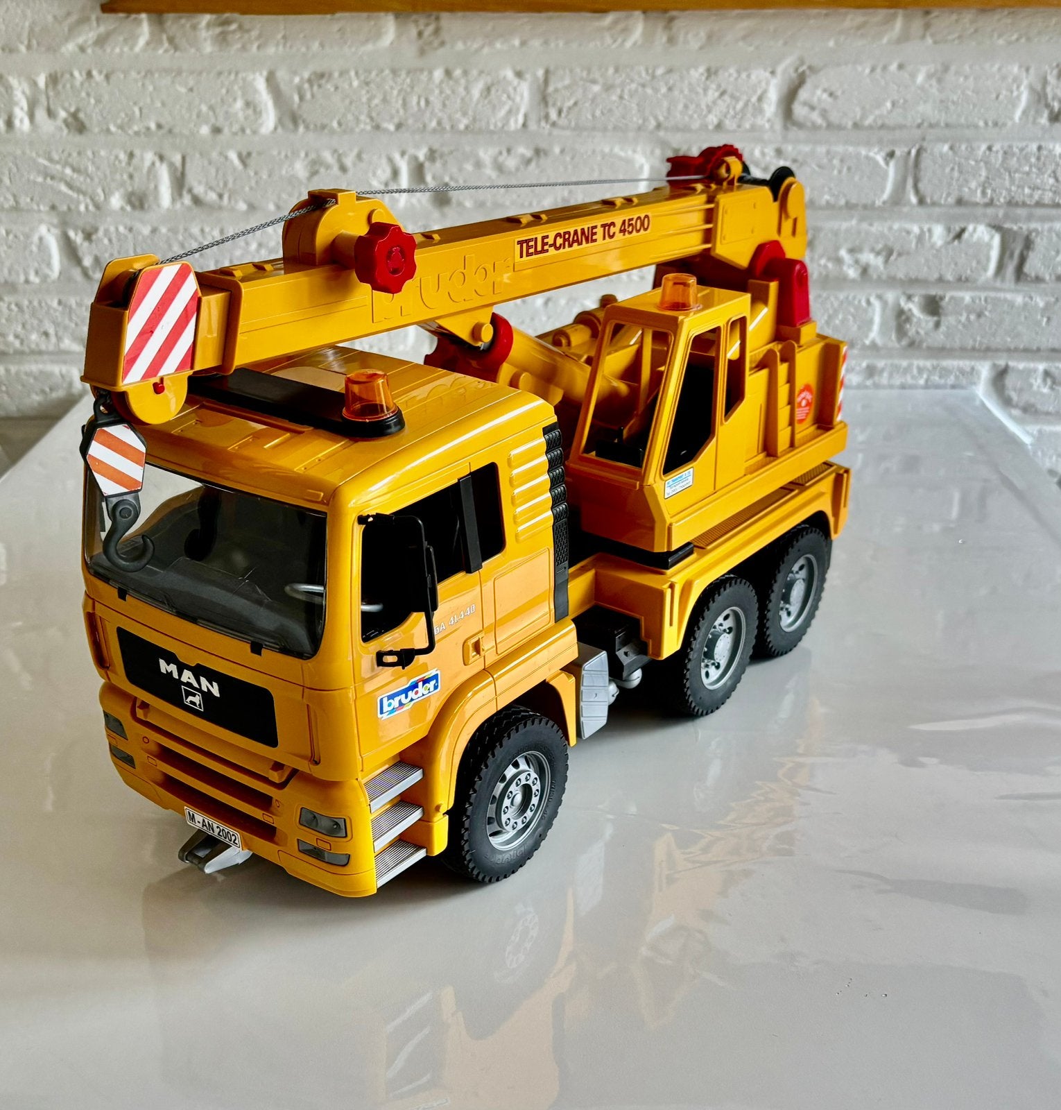 Bruder Man Telecrane TC 4500, Enlèvement, Comme neuf