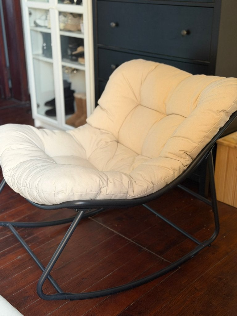 Comfortable Papasan style lounge chair stoel, Huis en Inrichting, Ophalen, Nieuw, Papasan, Eén