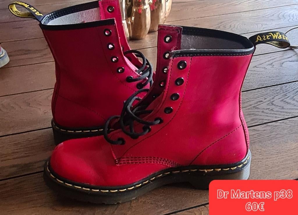 Dr Martens femme p38, Ophalen