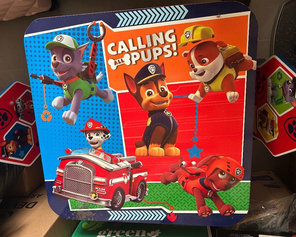 Tafel met stoelen paw patrol, Kinderen en Baby's, Ophalen, Zo goed als nieuw, Tafel(s) en Stoel(en)