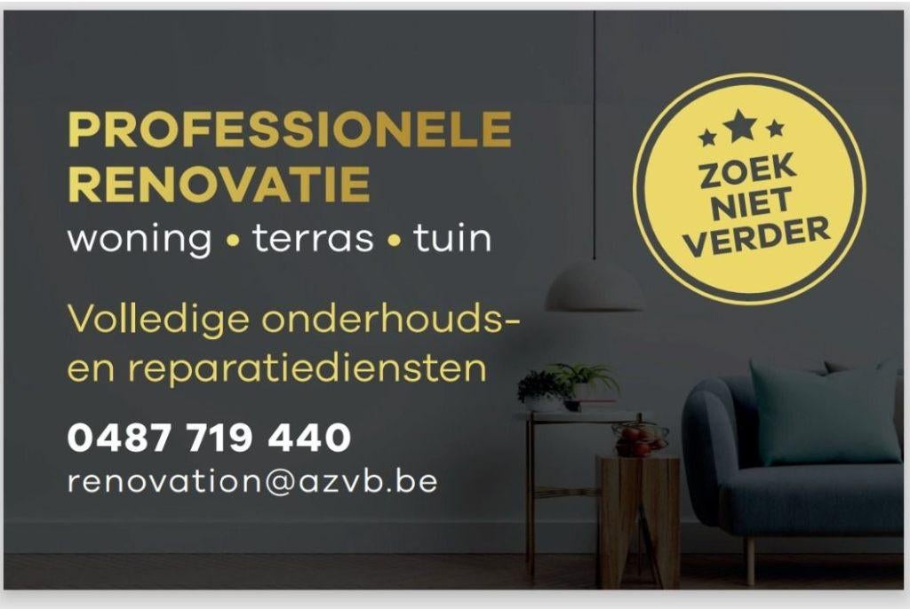 Wij zoeken serieuze professionals voor ons team