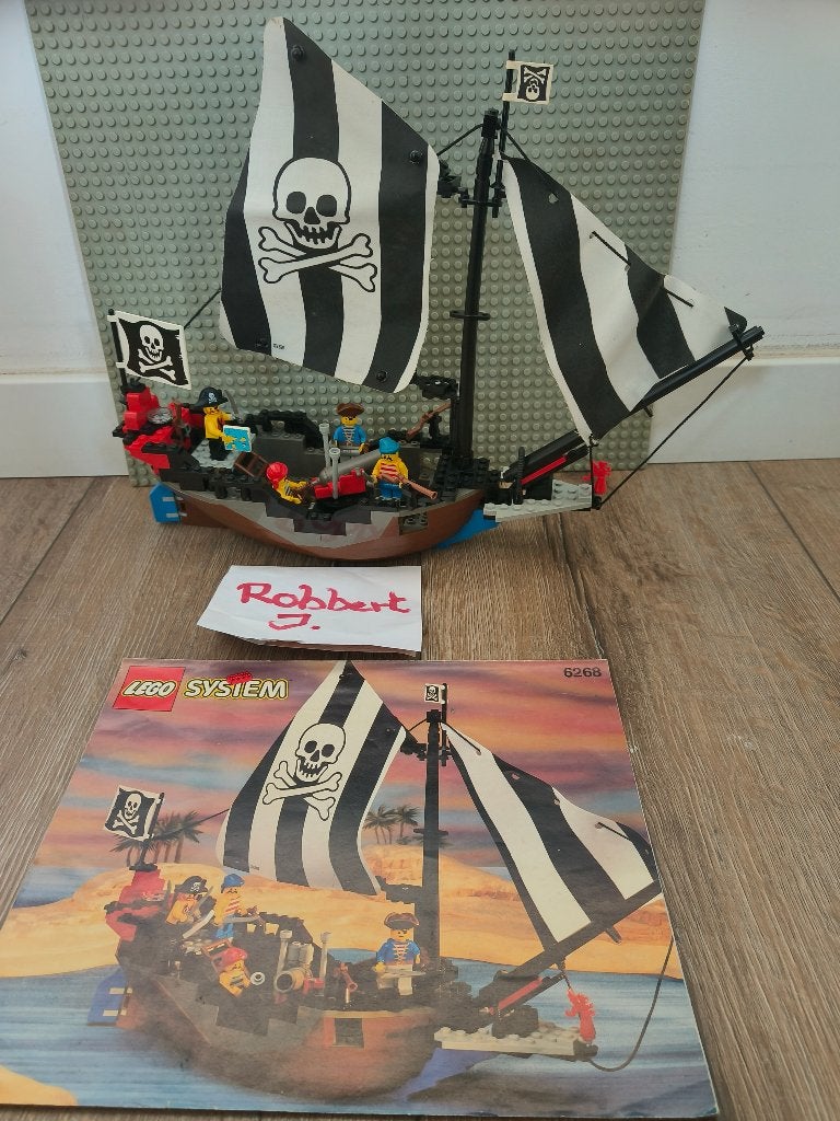 LEGO 6268 Renegade runner boot compleet, Gebruikt, Lego, Inclusief instructies, Complete set
