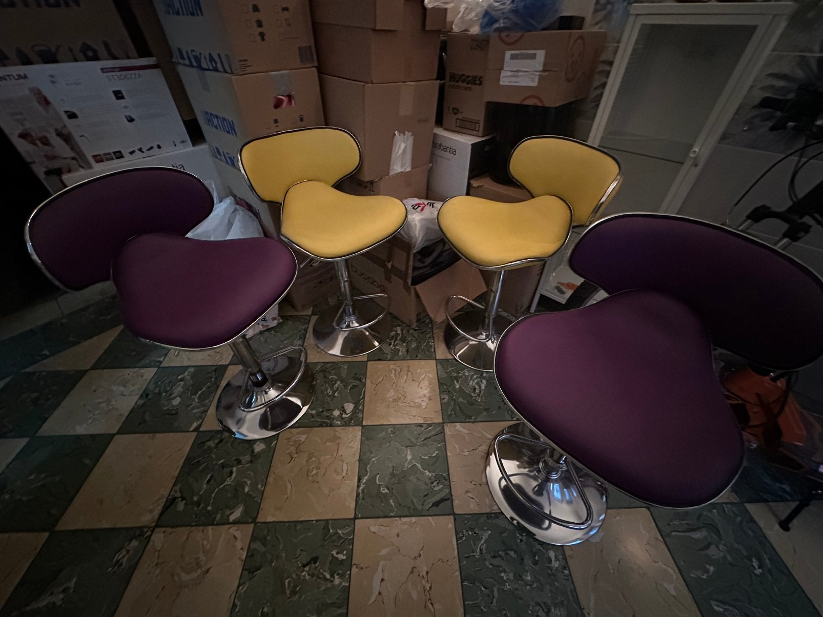 4 chaises, Maison & Meubles, Enlèvement, Comme neuf